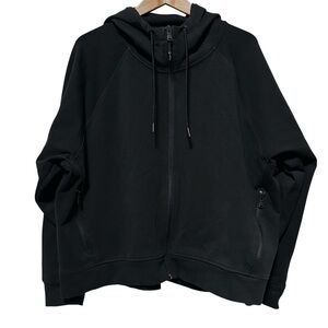 Old Navy Men's Black Zip-Up Hoodie 2XL